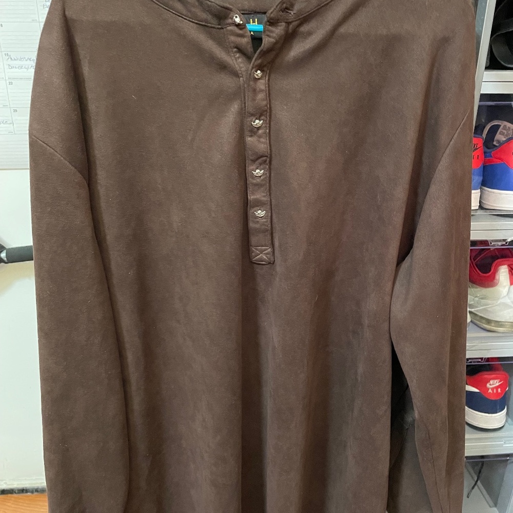 Kash GOLD ANGEL BROWN LONG SLEEVE XXXL